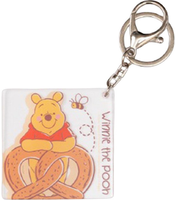 Winnie the Pooh 小熊維尼 甜蜜夢境系列壓克力鑰匙圈 CA908-1 6 x 6cm, 維尼, 1個