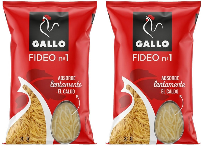 西班牙 GALLO 公雞牌 短麵, 250g, 2包