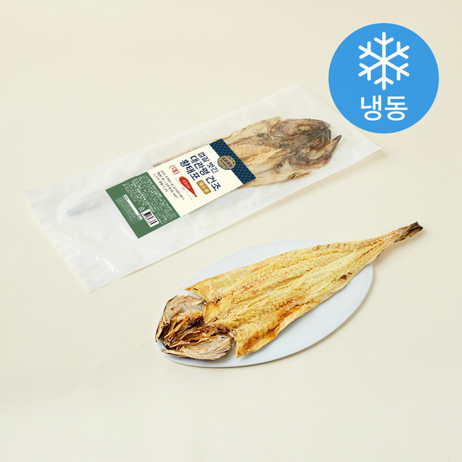 껍질 벗긴 대관령 건조 황태포 제수용 (냉동), 1개, 85g