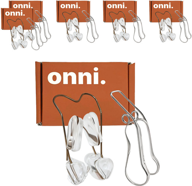 THE압구정언니 실리콘 코끝 콧볼 콧대 라인 쉐이퍼 2종 세트, 6세트, 투명