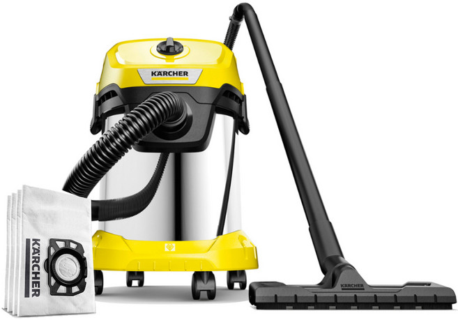 KARCHER 乾濕兩用商用吸塵器, WD3 S V, 單色