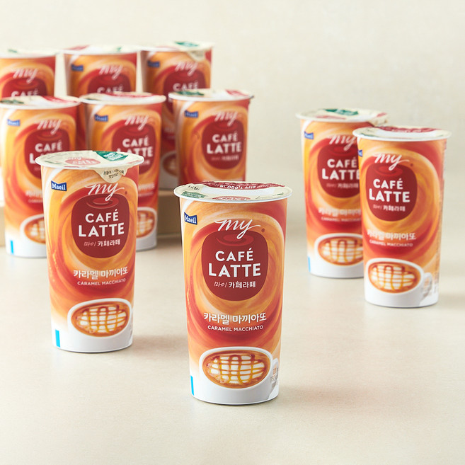 마이까페라떼 카라멜 마끼아또 컴포리드, 220ml, 10개