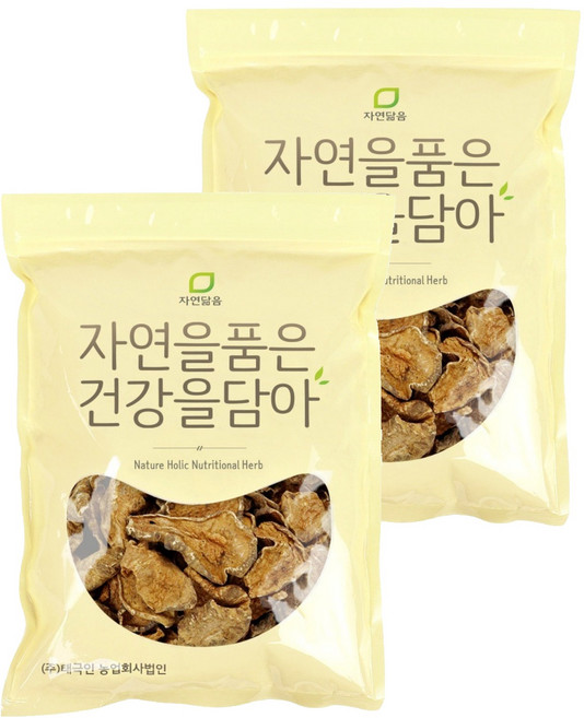자연닮음 국산 볶은 돼지감자차, 500g, 1개입, 2개