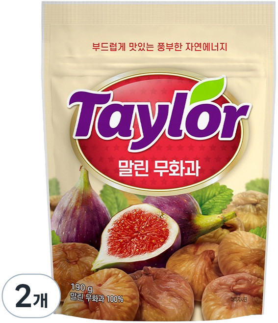 테일러 말린무화과, 190g, 2개