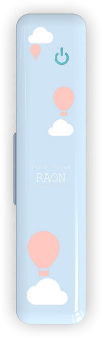 라온케어 디자인 휴대용 자외선 칫솔살균기, RNS-202ser, 열기구