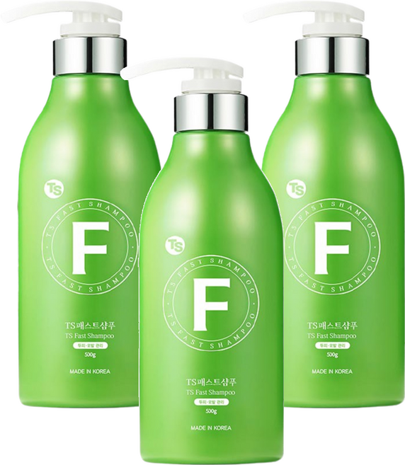 TS 패스트 샴푸 라벤더향, 500g, 3개