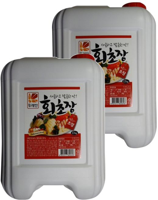 뚜레반 회초장, 2개, 13kg