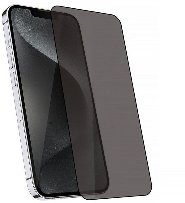 grantclassic G極鏡 黑邊防窺玻璃貼 附貼膜神器, 1個