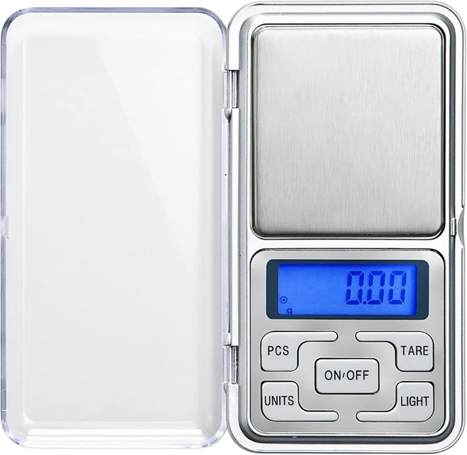 Mayka 明家 304不鏽鋼微量電子秤 精度0.01g 最大秤重200g 最輕起秤0.05g, JS2-02, 1個