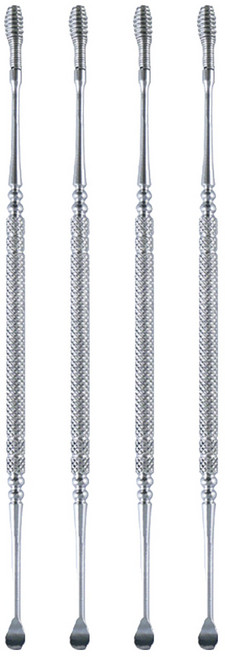 Lumina 露蜜 彈簧式按摩雙頭耳扒, 1入, 4支