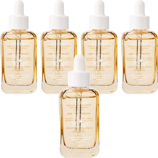 L'EGERE 橙花保濕原液精華液, 30ml, 5瓶
