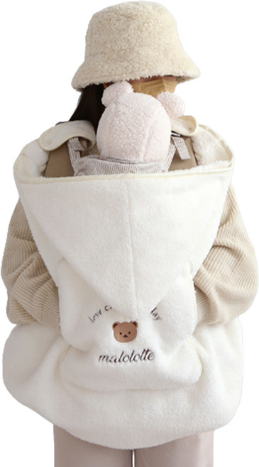 마롤로뜨 벨보아 아기 띠 워머 블랭킷, 아이보리베베