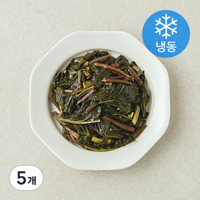 모두의집밥 건취산채비빔나물 (냉동), 90g, 5개