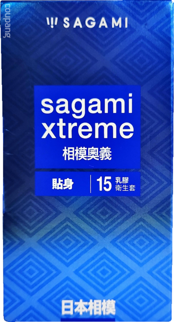 SAGAMI 相模 相模奧義 衛生套 貼身 195 x 51 x 0.049mm, 15入, 1盒