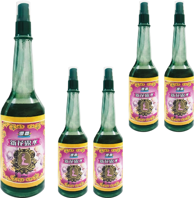 FRAGRANCE 優香 新花露水, 花香, 300ml, 5瓶