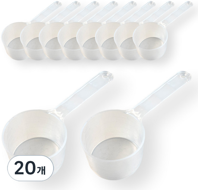 모델링 계량스푼 50ml, 20개