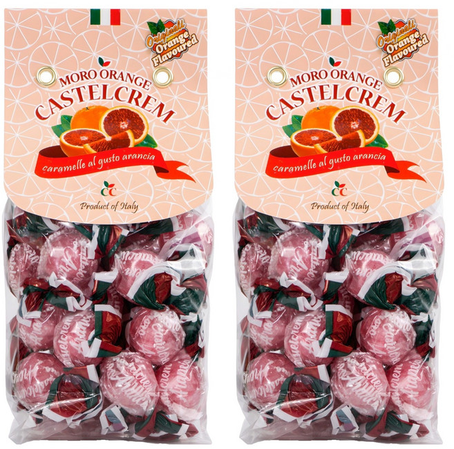 포지타노 카스텔크렘 모로오렌지 캔디, 200g, 2개
