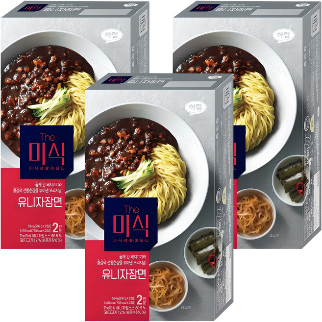 더미식 유니자장면 297g, 6개