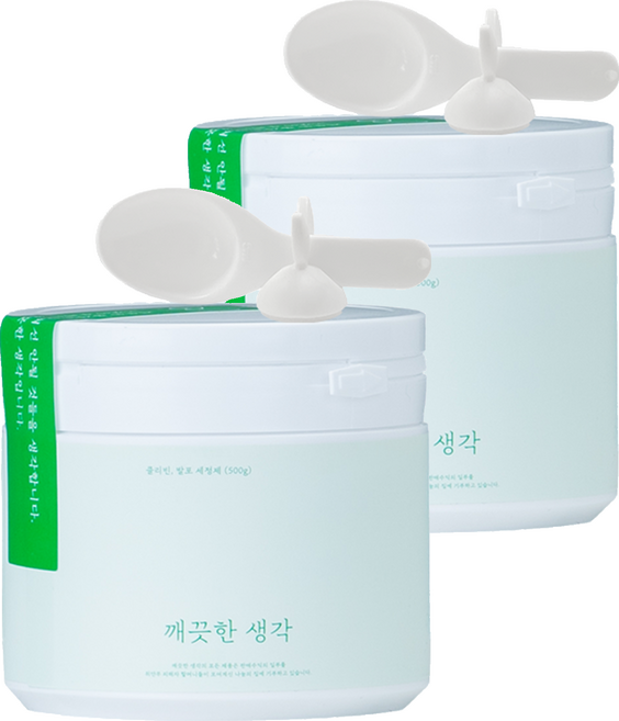 깨끗한생각 클리빈 발포세정제, 500g, 2개