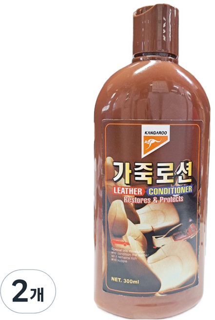 캉가루 영양 보습 보혁 가죽 로션, 300ml, 2개