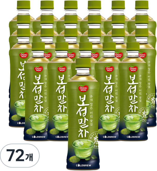 동원 보성말차, 500ml, 72개