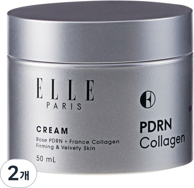 ELLE PARIS PDRN 콜라겐 탄력 크림, 50g, 2개