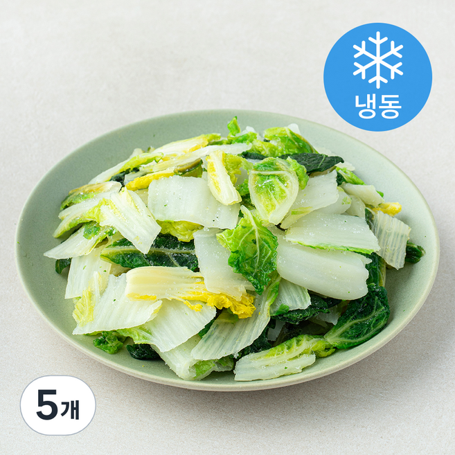배추 (냉동), 5개, 1kg