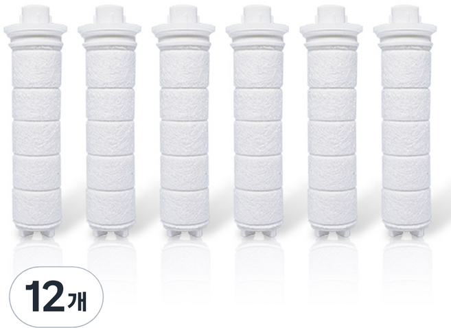 필터클래스 아메리칸 스탠다드 샤워기 호환 필터, 12개