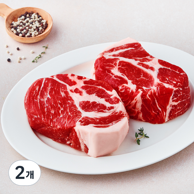 미국산 목살 수육보쌈용 (냉장), 2개, 1kg