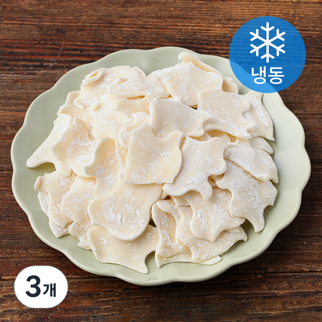 황소식품 생 감자수제비 (냉동), 1kg, 3개