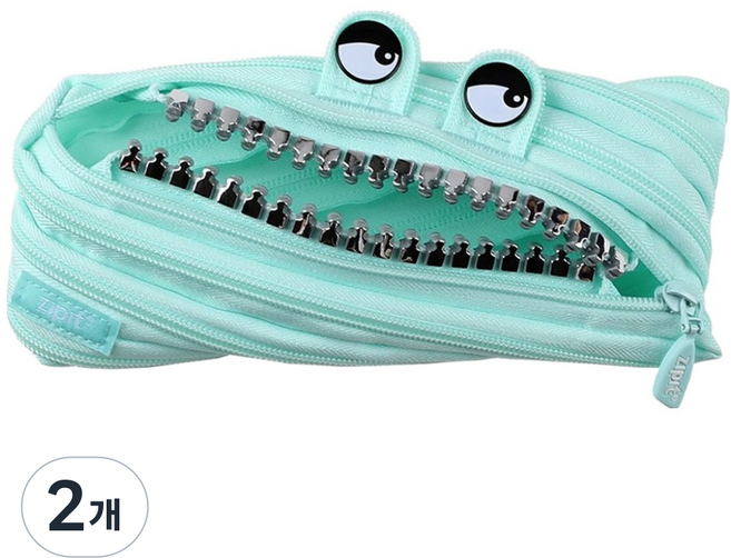 집잇 그릴즈 몬스터 파우치, 민트, 2개