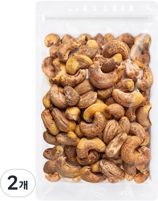 고래거너 껍질캐슈넛, 500g, 2개