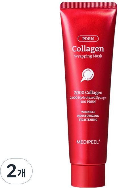 메디필 콜라겐 물광 랩핑 마스크팩, 1개입, 2개