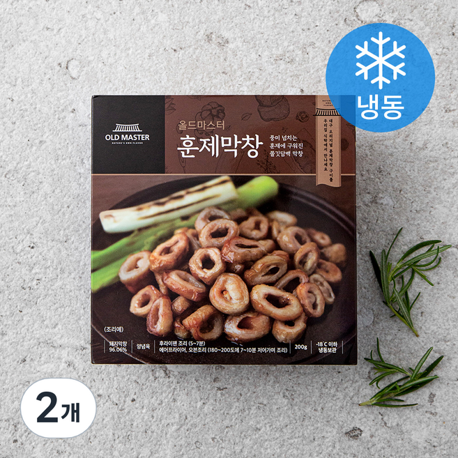 올드마스터 훈제막창 (냉동), 200g, 2개
