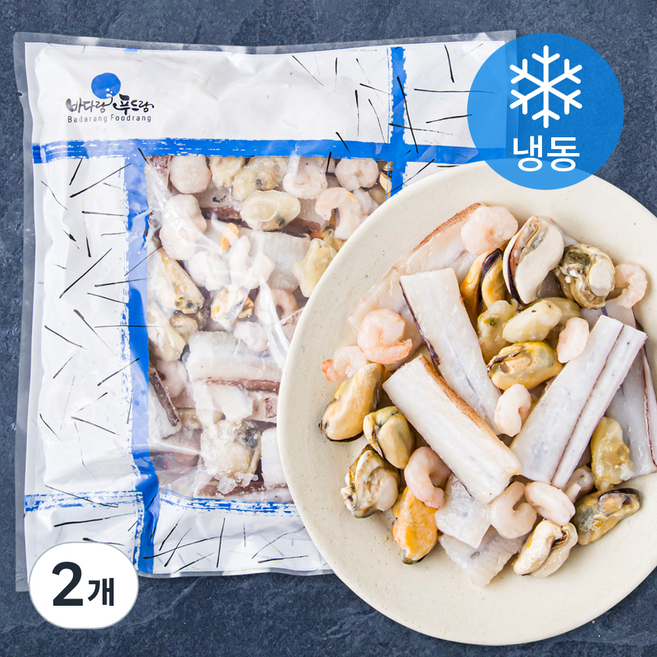 THE 더착한 해물 모듬 5종 (냉동), 500g, 2개