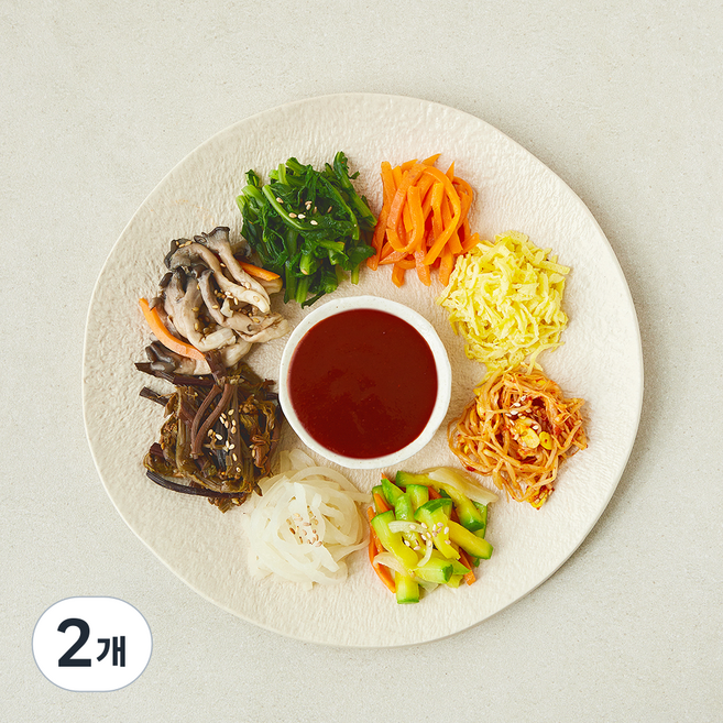 집반찬연구소 구수한 나물비빔밥, 370g, 2개