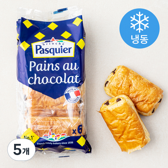 파스키에 팡오쇼콜라 6입 (냉동), 270g, 1개입, 5개