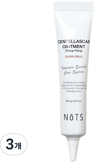 낫츠 센텔라스카 연고 일랑일랑, 3개, 15ml