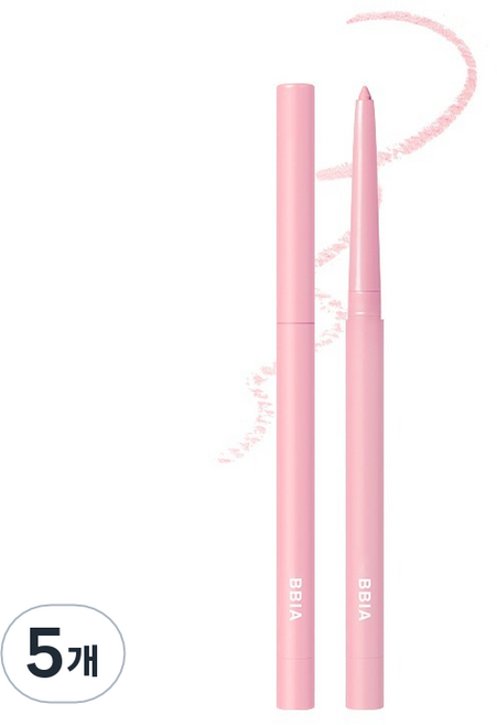 삐아 라스트 오토 젤 아이라이너 0.3g, 23핑크파스텔, 5개