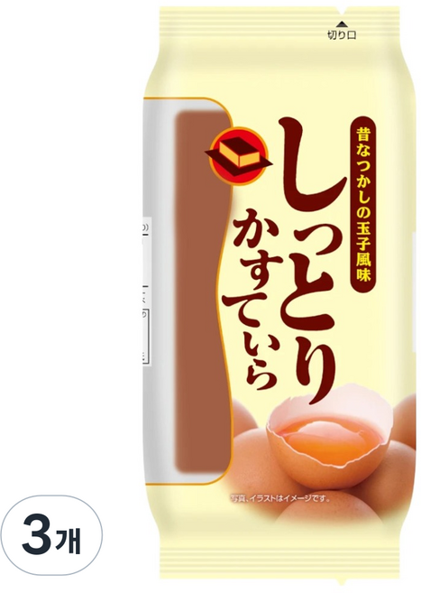 스위트팩토리 소프트 카스테라, 3개, 90g