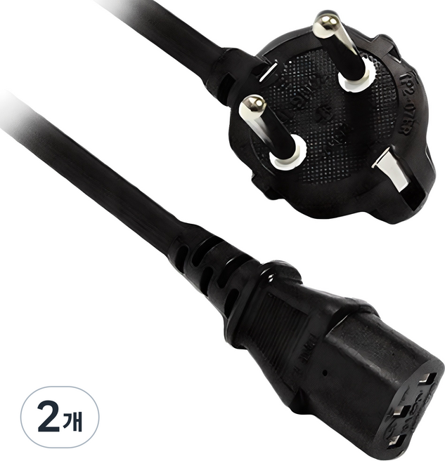 마하링크 국산 AC코드 파워케이블 16A ML-PWG030, 2개, 3m