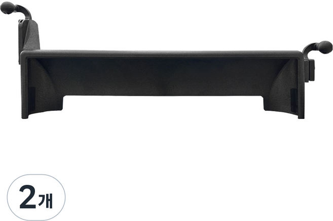 FICS 토레스 페이스리프트 이전 전용 차량용 핸드폰 거치 마운트, 2개, 블랙