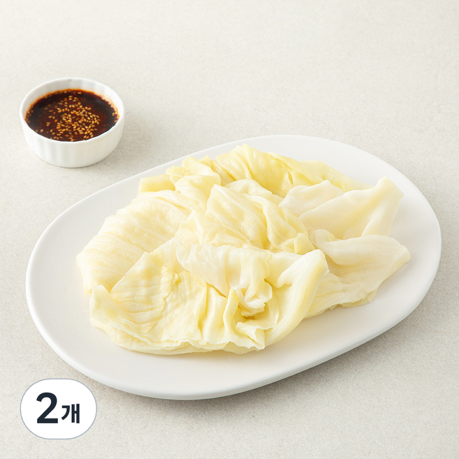 비움반찬 양배추쌈, 2개, 250g