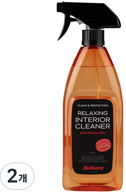 불스원 릴랙싱 인테리어 크리너, 600ml, 2개