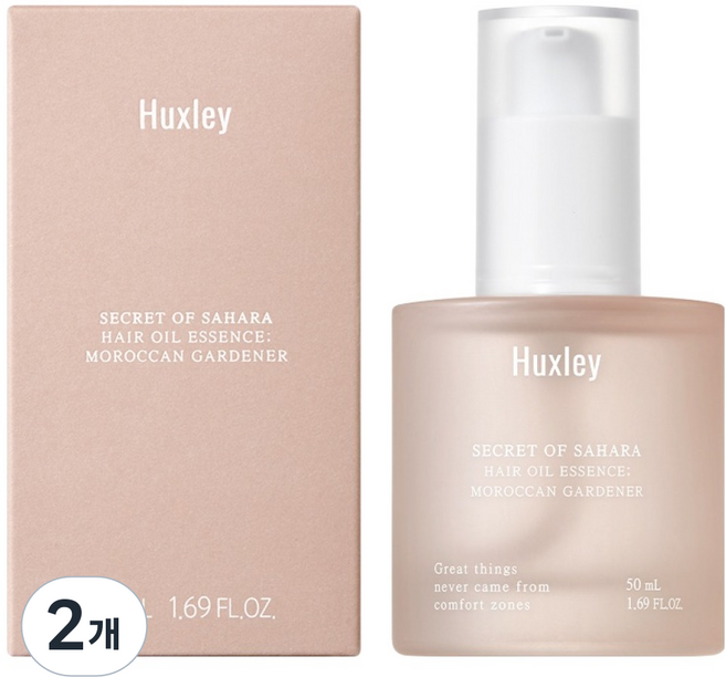 헉슬리 헤어 오일 에센스, 50ml, 2개