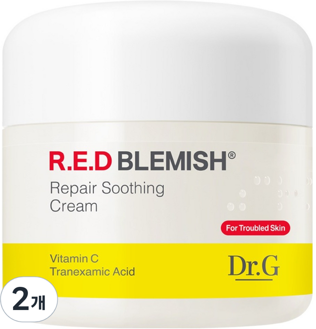 닥터지 레드 블레미쉬 흔적 수딩크림, 50ml, 2개