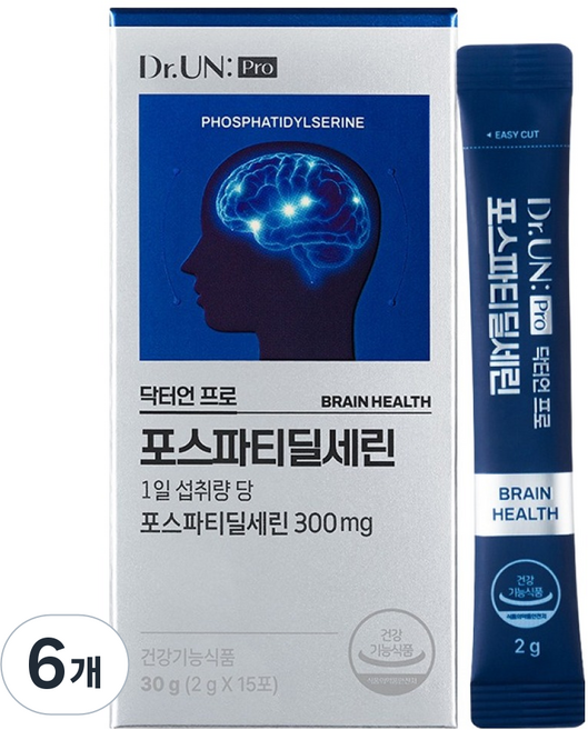 닥터언프로 포스파티딜세린 15p, 30g, 6개