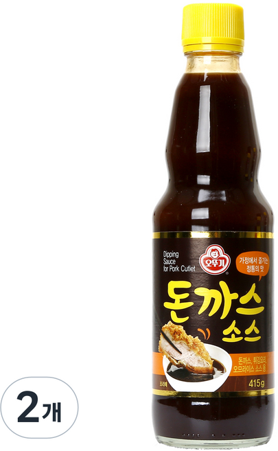 오뚜기 돈까스 소스, 415g, 2개