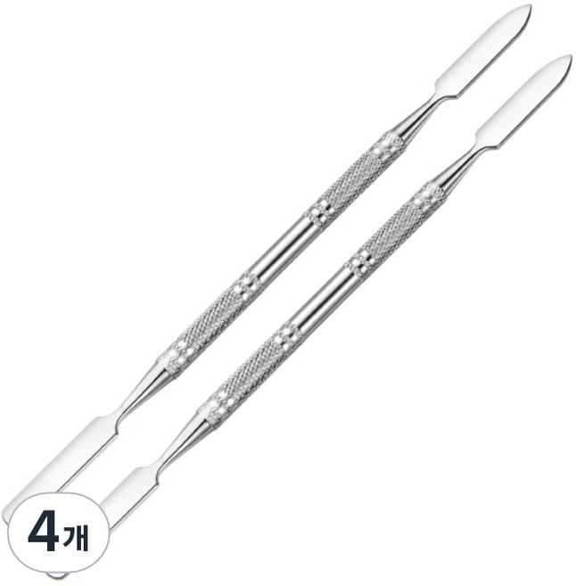 라몽 스테인리스 스틸 메이크업 스파츌라 대, 4개