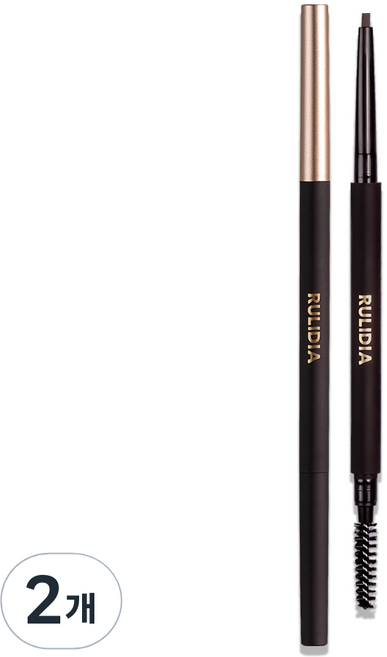 루리디아 이지 디테일 브로우 0.03g, 애쉬 브라운, 2개